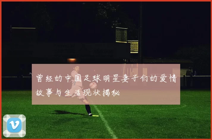 曾经的中国足球明星妻子们的爱情故事与生活现状揭秘