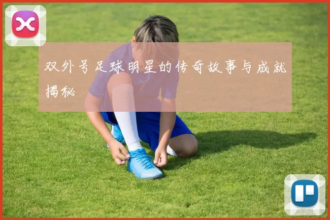 双外号足球明星的传奇故事与成就揭秘